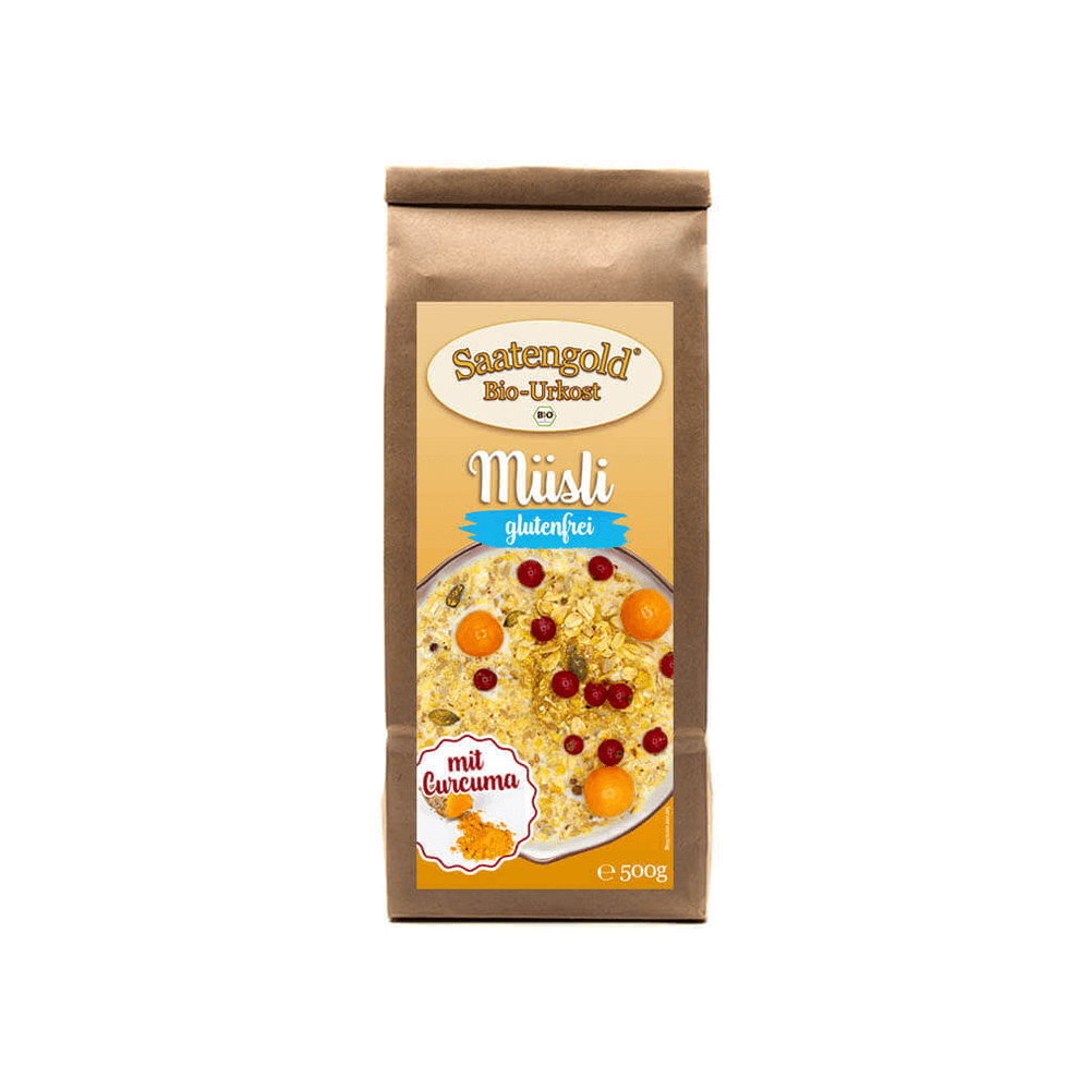 Bio Müsli mit Curcuma
