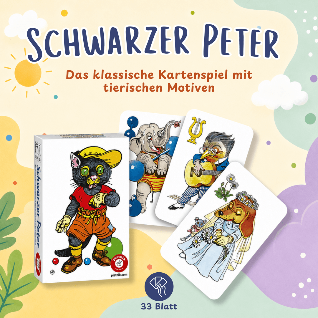 Schwarzer Peter Kartenspiel