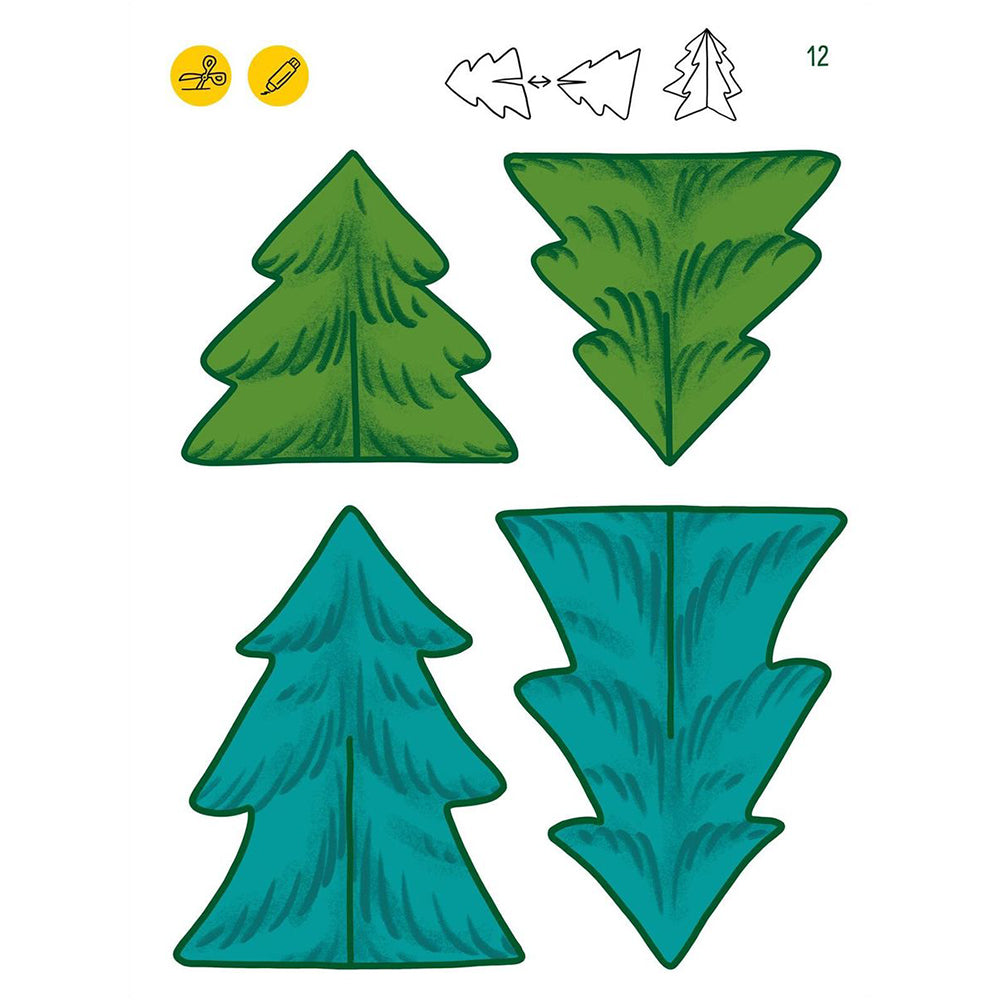 Mein erstes Sticker-Bastelheft – Weihnachten