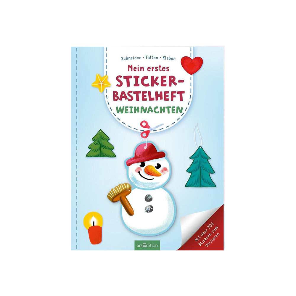 Mein erstes Sticker-Bastelheft – Weihnachten