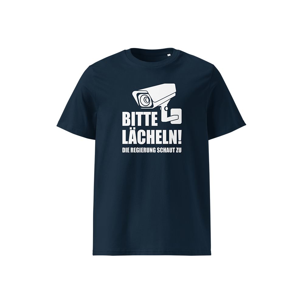 T-Shirt „Bitte lächeln“