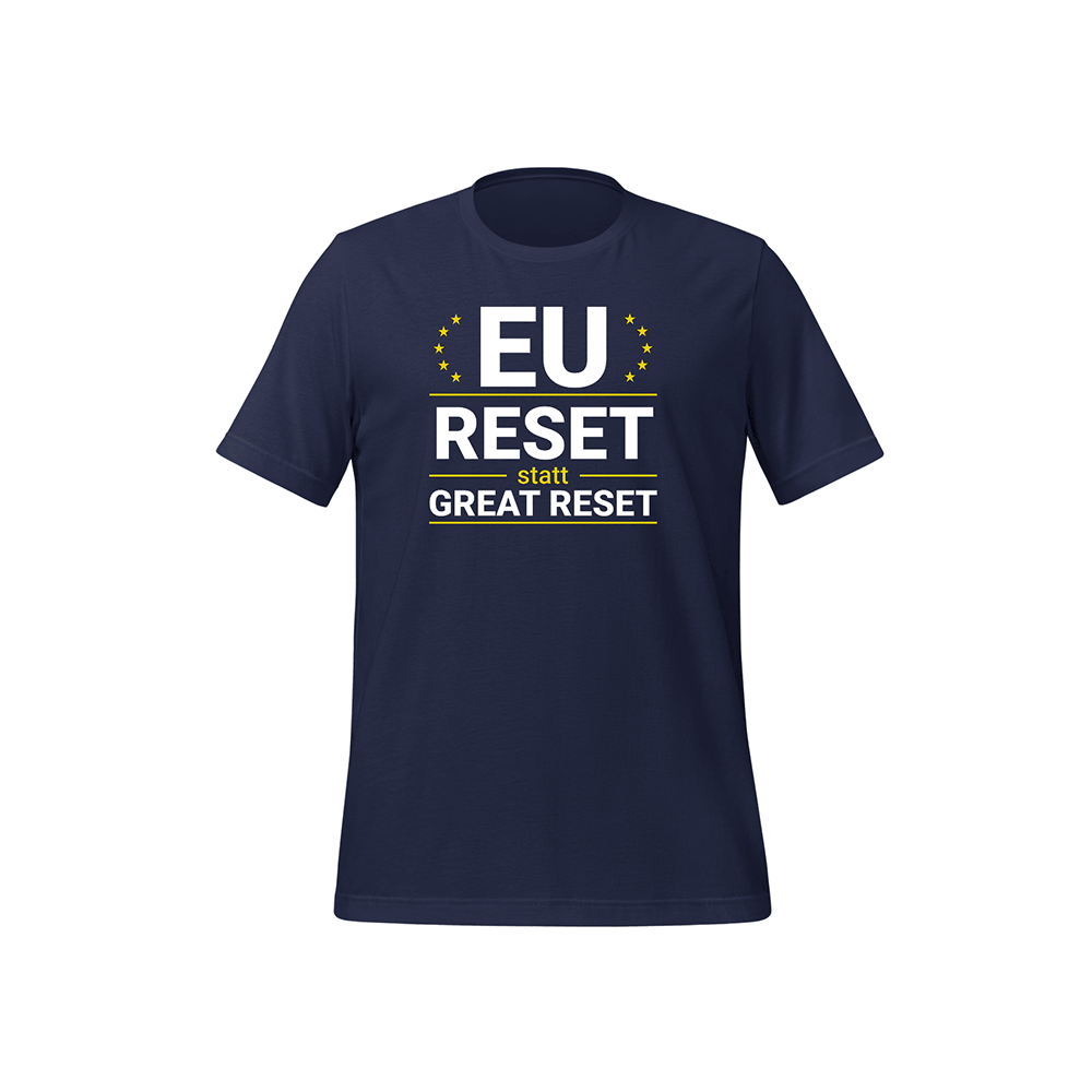 T-Shirt  „EU Reset statt Great Reset“