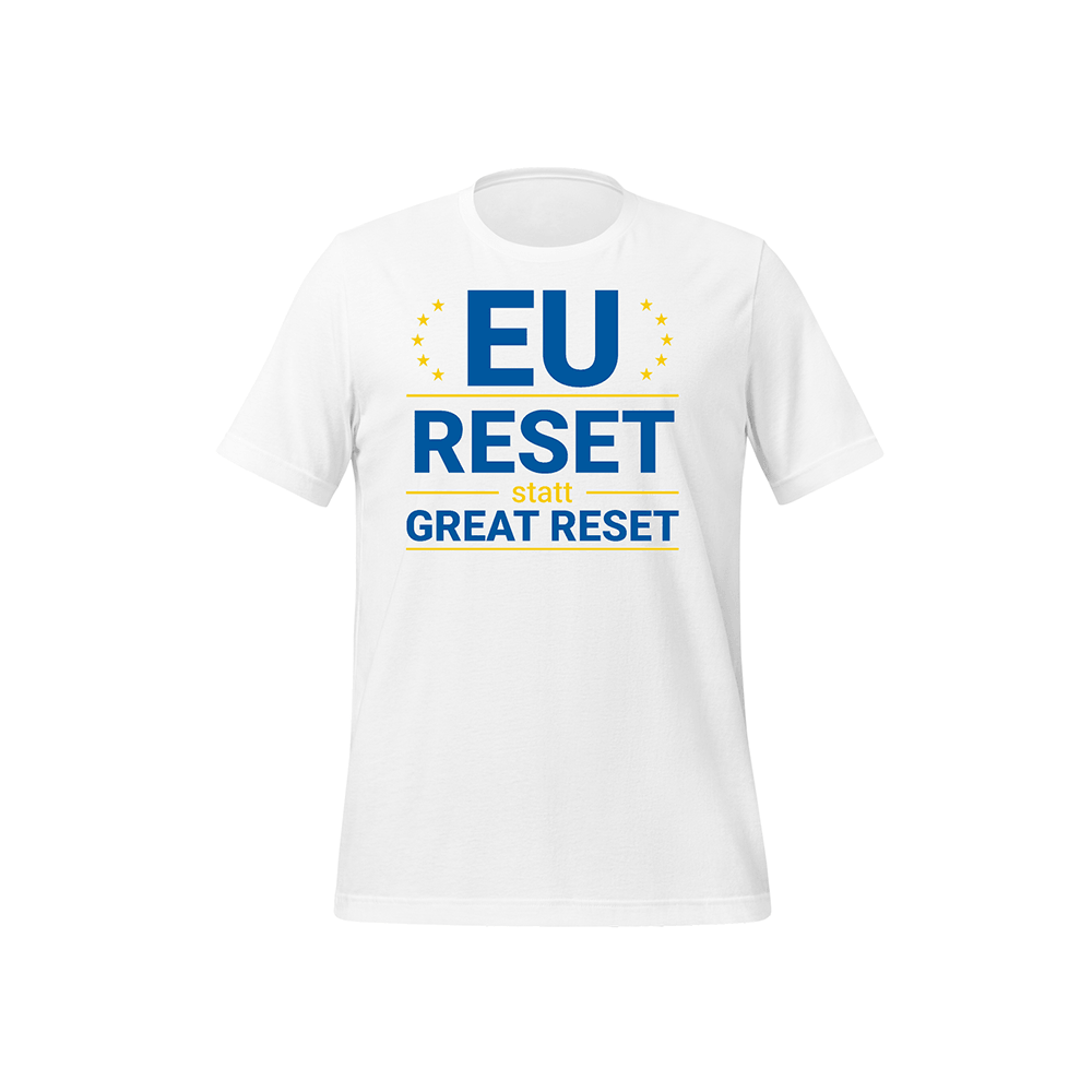 T-Shirt  „EU Reset statt Great Reset“