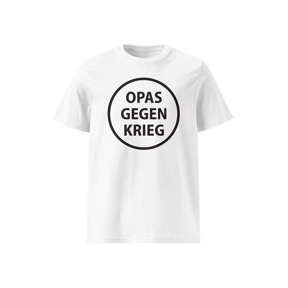 T-Shirt „Opas gegen Krieg“