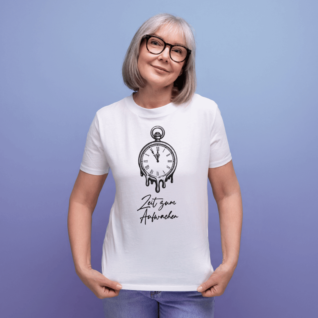 T-Shirt „Zeit zum Aufwachen“