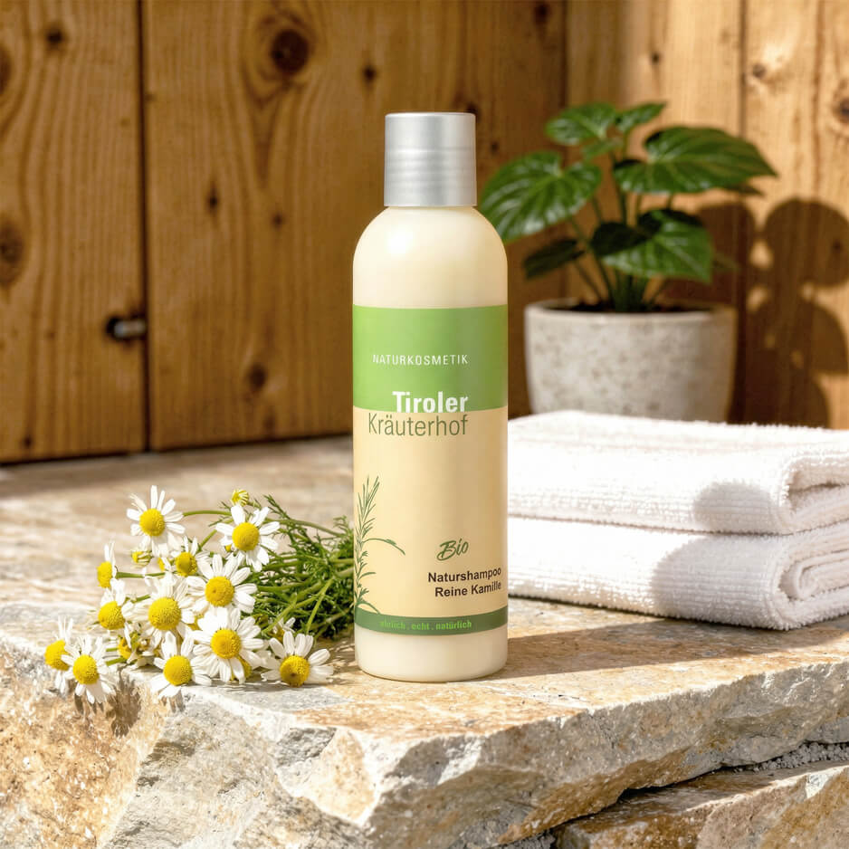 Bio Shampoo mit reiner Kamille