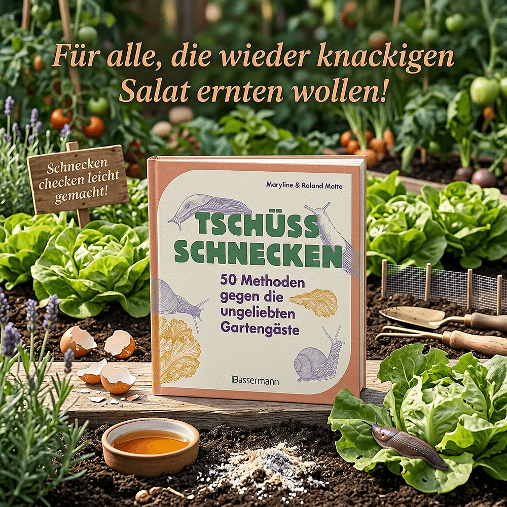 Tschüss, Schnecken – 50 Methoden gegen die ungeliebten Gartengäste