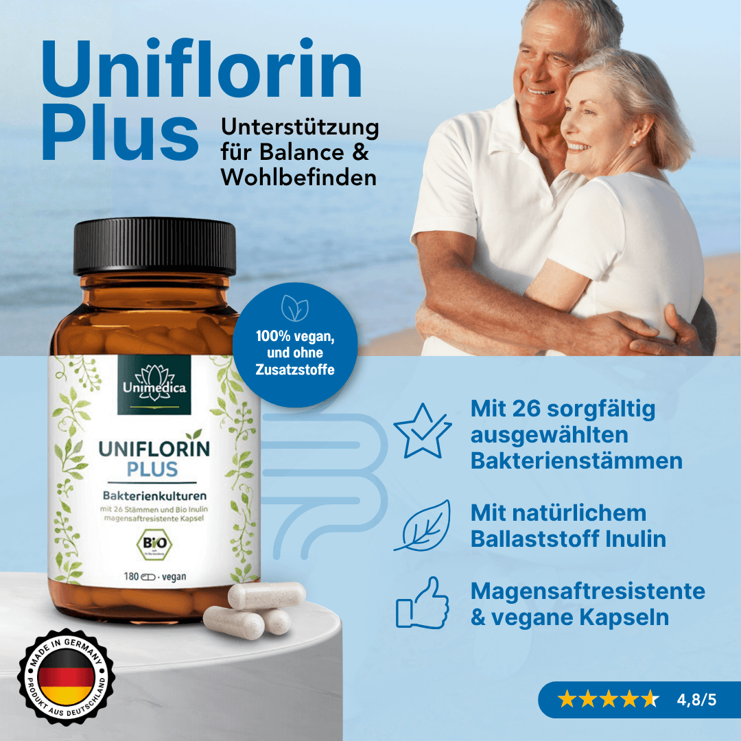 Uniflorin Plus Bakterienkulturen Kapseln