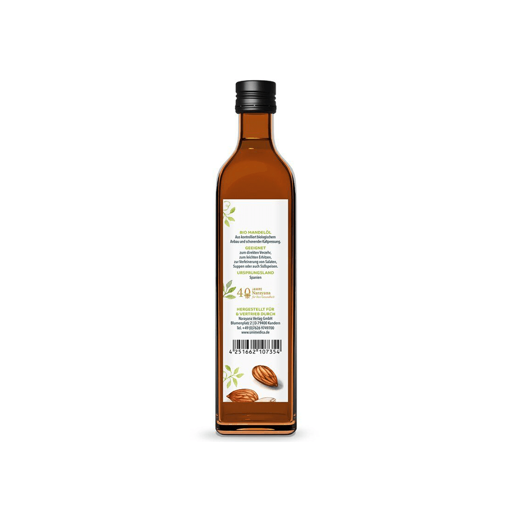 Bio Mandelöl naturrein und kaltgepresst