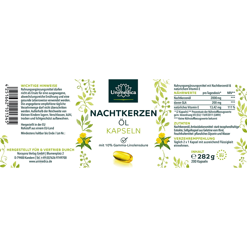 Nachtkerzenöl Kapseln