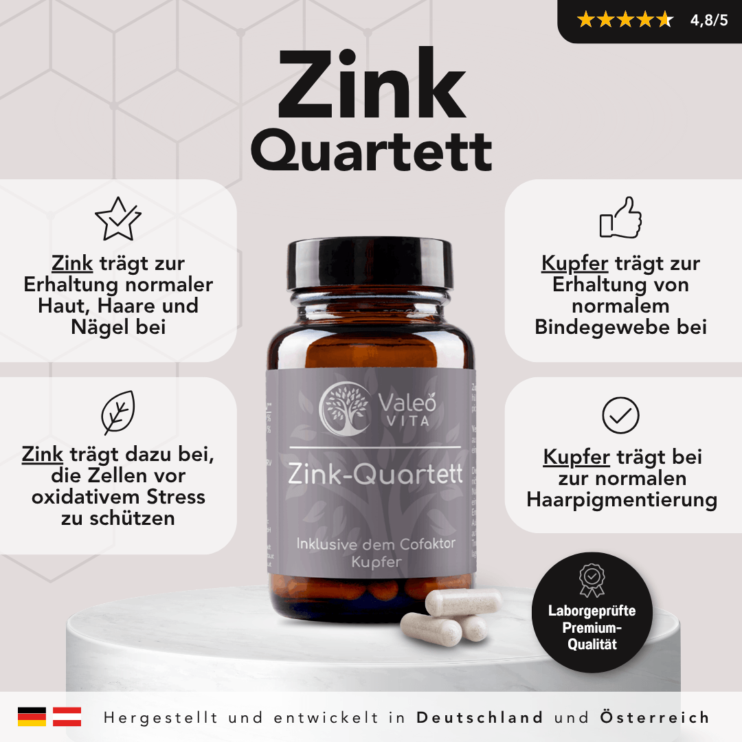Zink-Quartett Kapseln