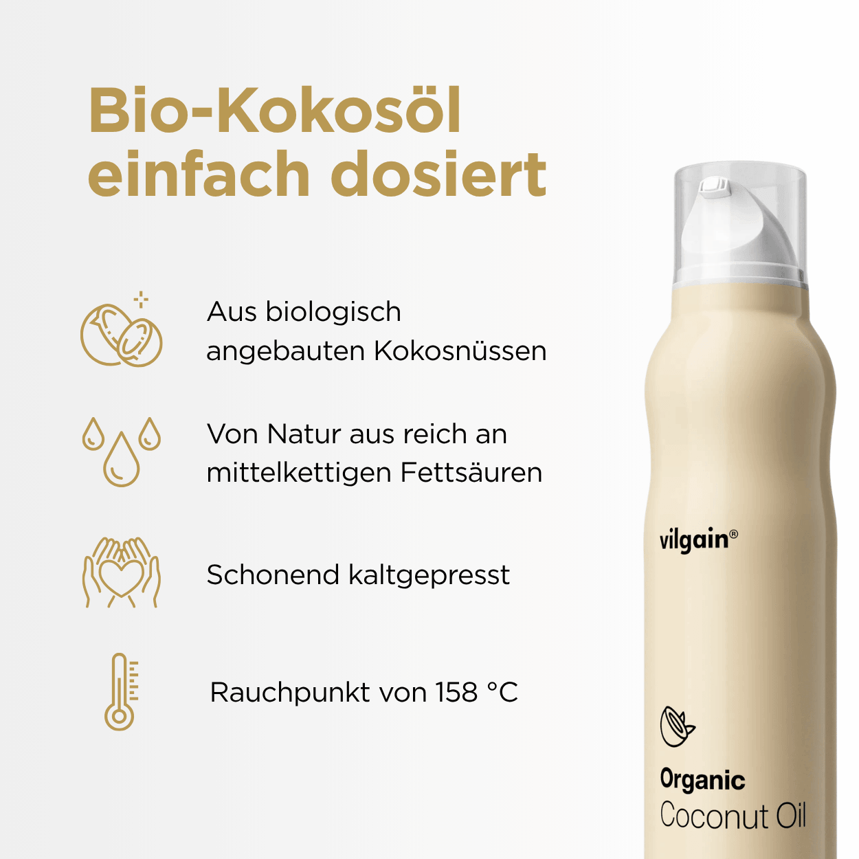 Bio Kokosöl Spray