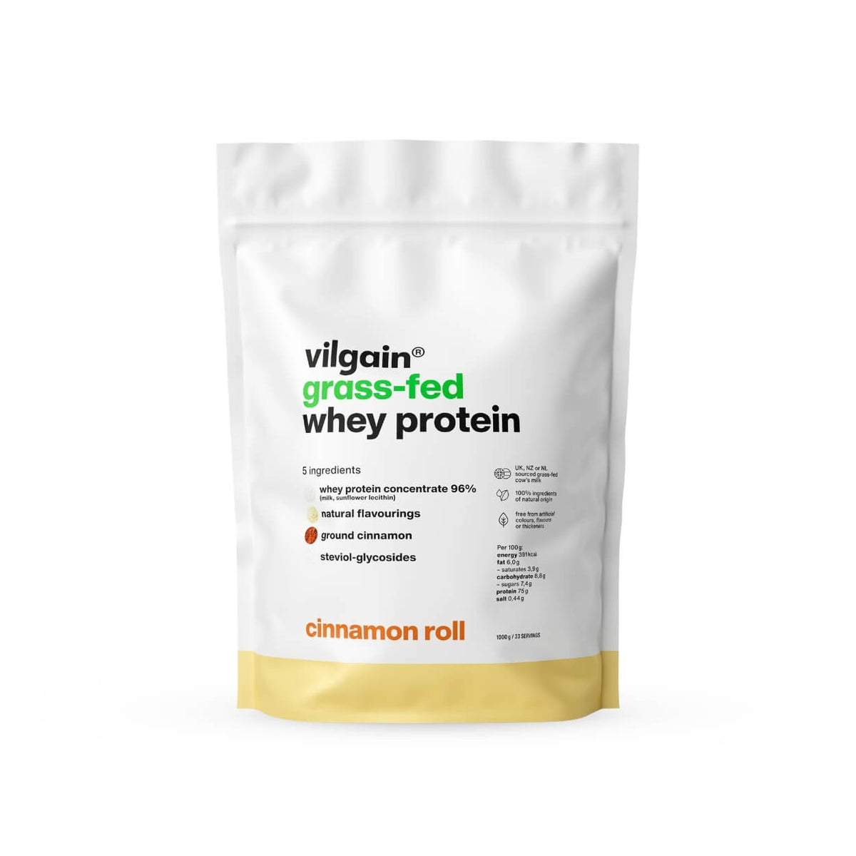 Weidemilch Whey Protein Zimtschnecke