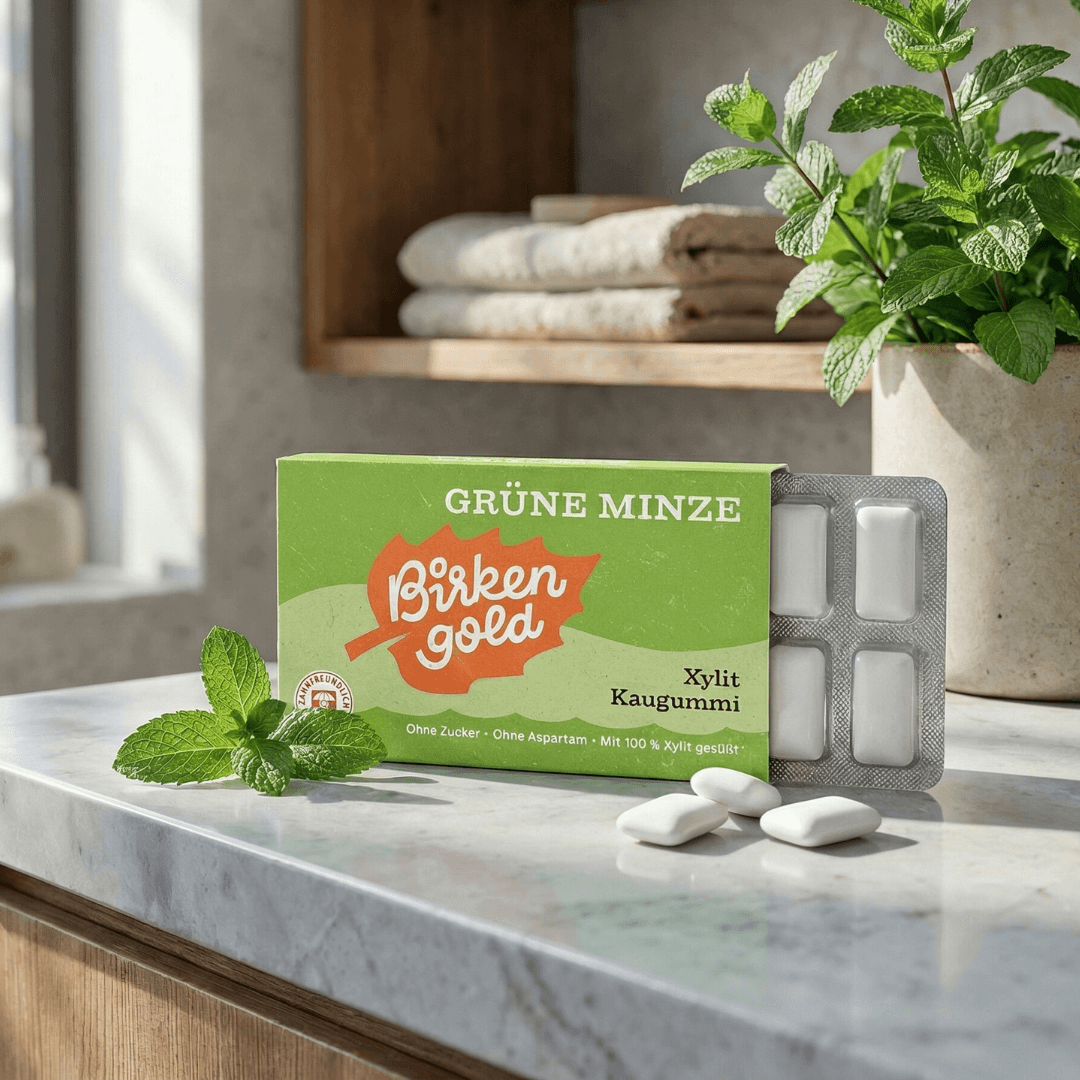 Xylit Kaugummi Grüne Minze