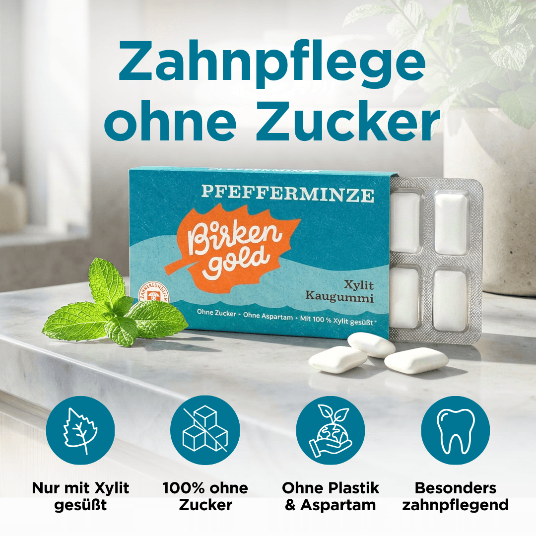 Xylit Kaugummi Pfefferminze