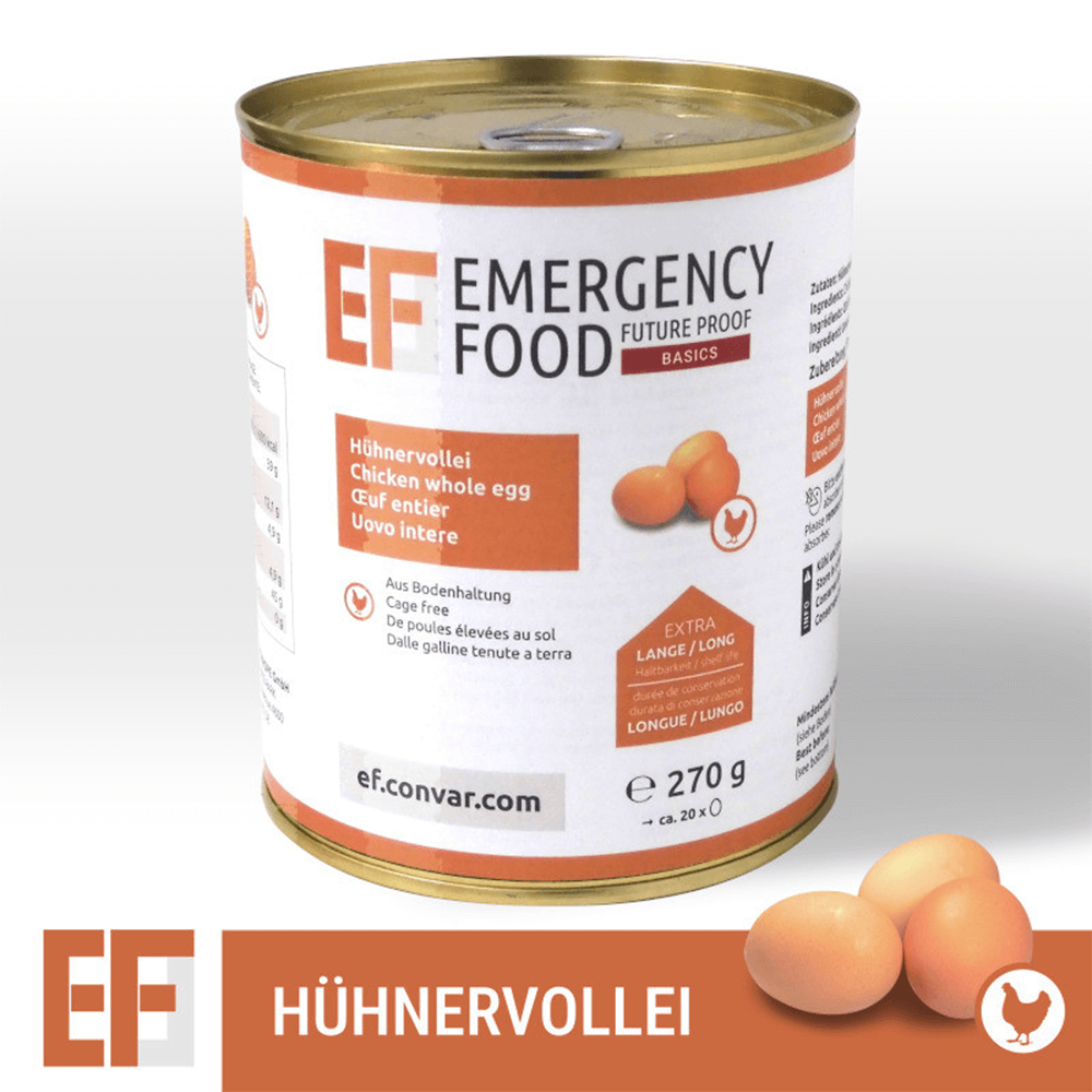 EF – Hühnervolleipulver aus Bodenhaltung (270g)